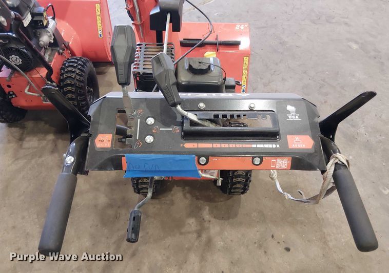 image for item EM0038 (2) Ariens snow blowers