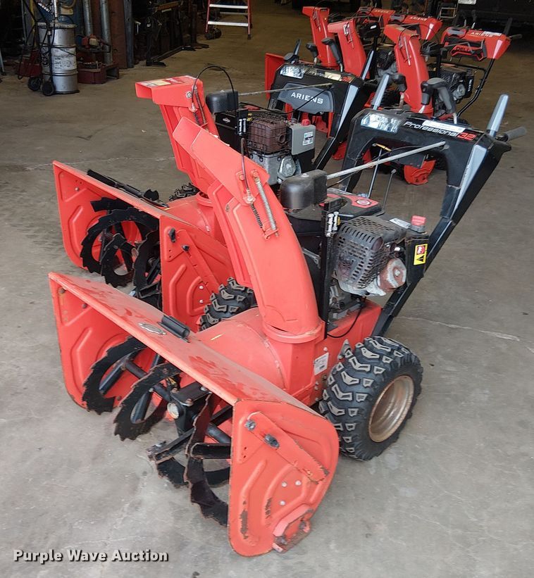 image for item EM0039 (2) Ariens snow blowers