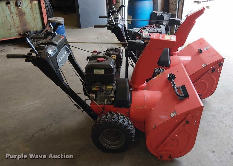image for item EM0039 (2) Ariens snow blowers
