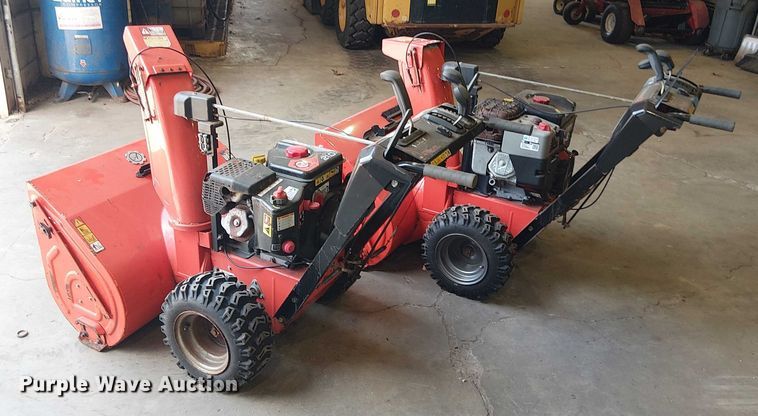 image for item EM0039 (2) Ariens snow blowers