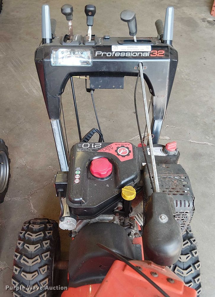 image for item EM0039 (2) Ariens snow blowers