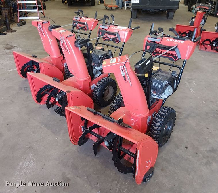 image for item EM0040 (3) Ariens snow blowers