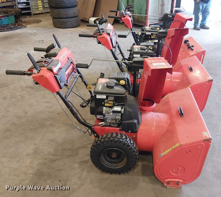 image for item EM0040 (3) Ariens snow blowers