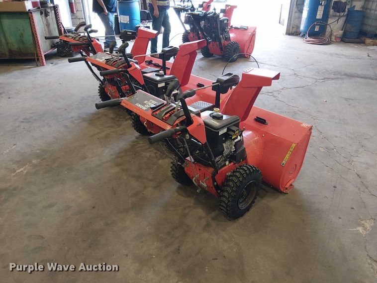 image for item EM0040 (3) Ariens snow blowers