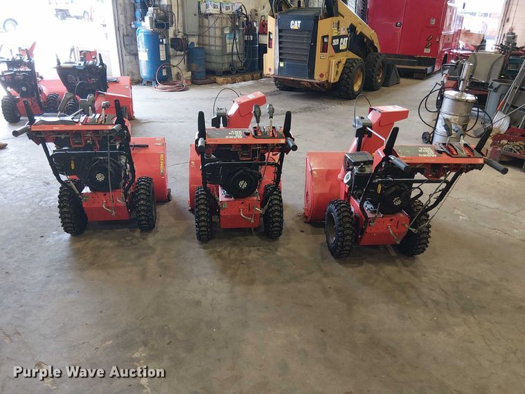 image for item EM0040 (3) Ariens snow blowers