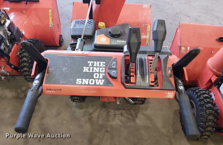 image for item EM0040 (3) Ariens snow blowers