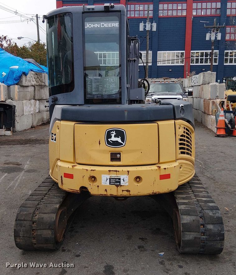 image for item EM0051 2012 John deere 50D mini excavator