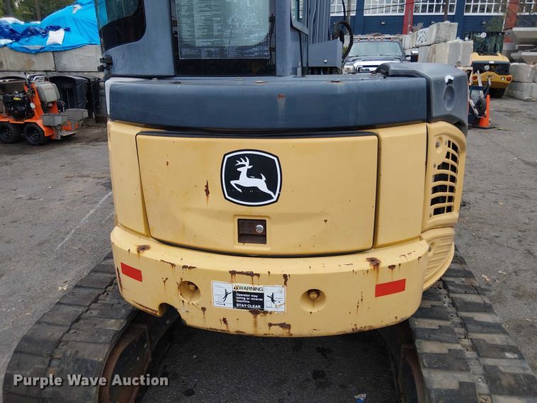 image for item EM0051 2012 John deere 50D mini excavator