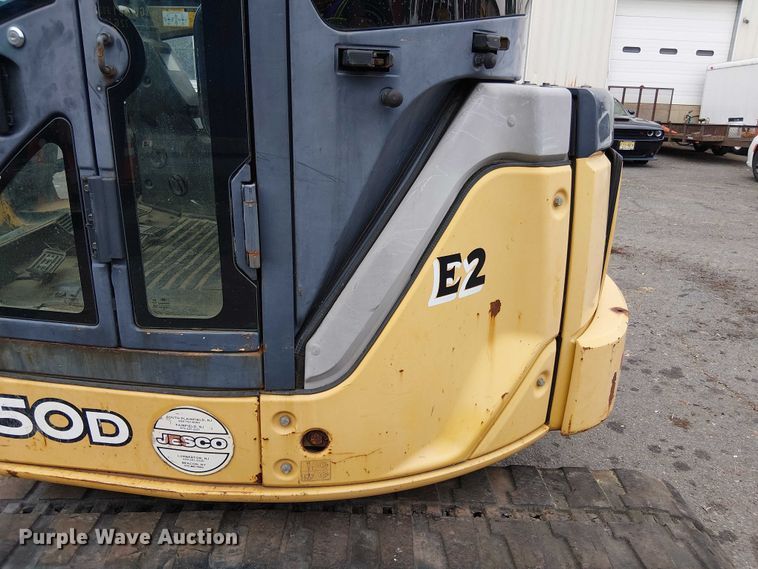 image for item EM0051 2012 John deere 50D mini excavator