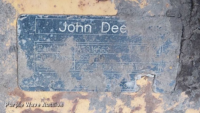 image for item EM0051 2012 John deere 50D mini excavator