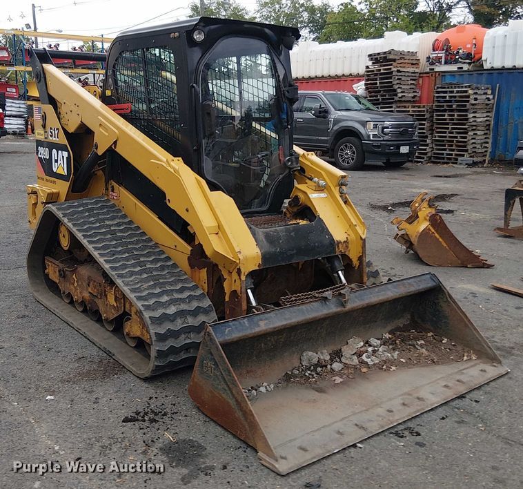 MINI CARGADOR SOBRE ORUGAS 2016 CATERPILLAR 289D