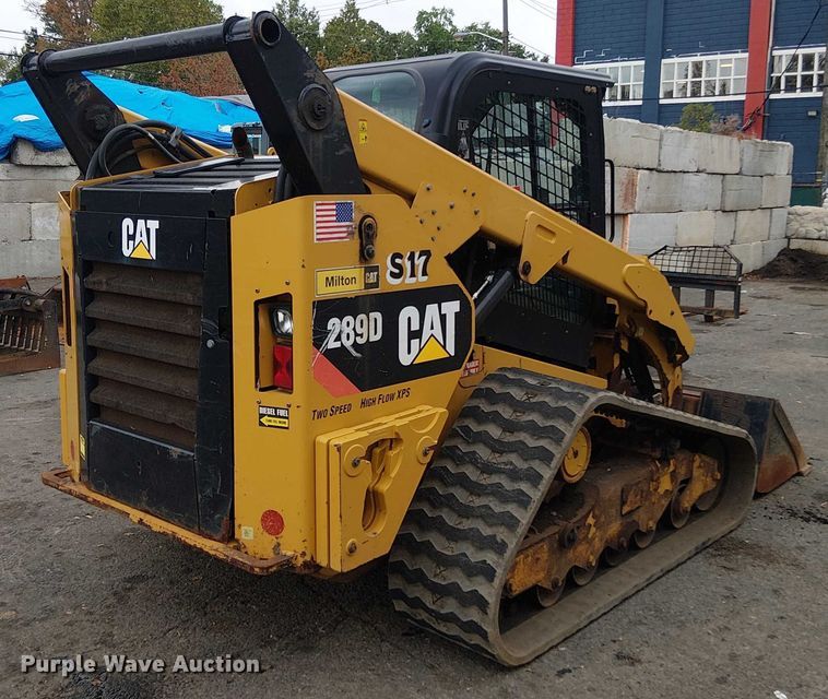 MINI CARGADOR SOBRE ORUGAS 2016 CATERPILLAR 289D