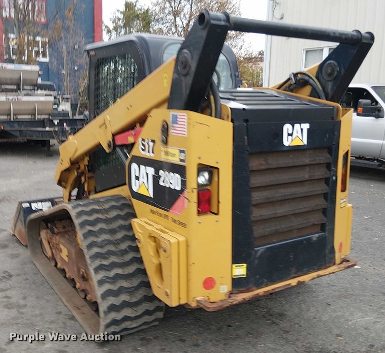 image for item EM0053 2016 Caterpillar 289D tracked skid steer loader