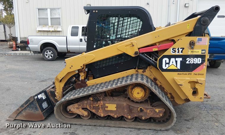 image for item EM0053 2016 Caterpillar 289D tracked skid steer loader