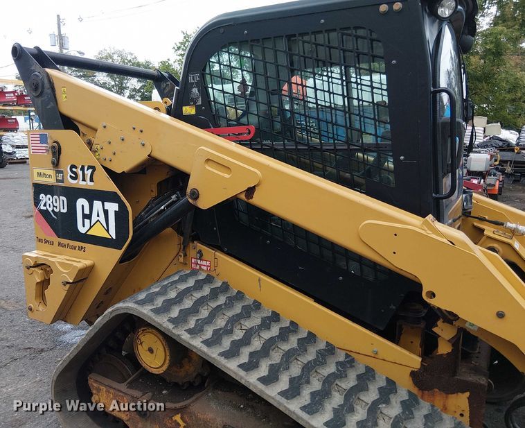 image for item EM0053 2016 Caterpillar 289D tracked skid steer loader