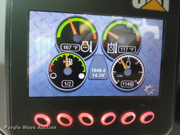 image for item EM0053 2016 Caterpillar 289D tracked skid steer loader