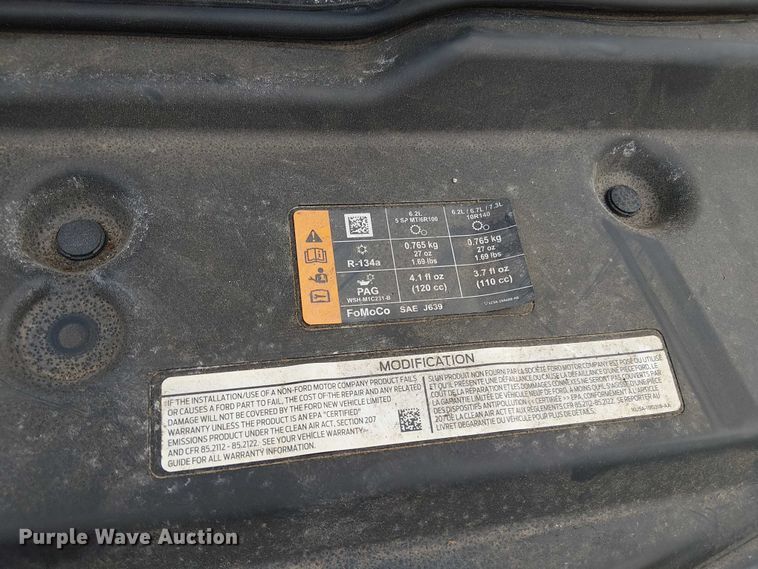 image for item EV3502 2022 Ford F350 Super Duty SuperCab pickup truck