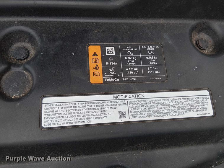 image for item EV3504 2022 Ford F350 Super Duty pickup truck