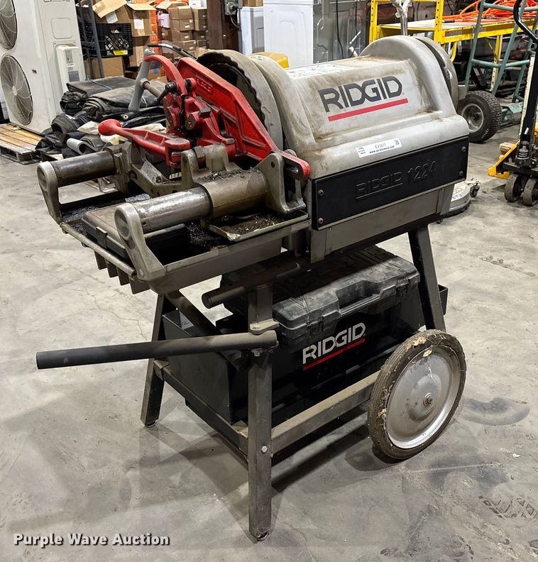 image for item EV3511 Ridgid 1224 pipe threader