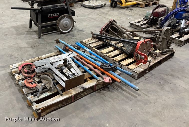 image for item EV3511 Ridgid 1224 pipe threader