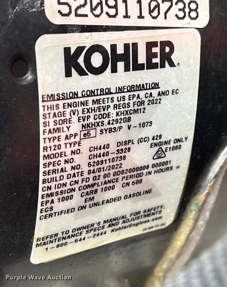 image for item EV4002 2022 Boss Snowrator snow pusher