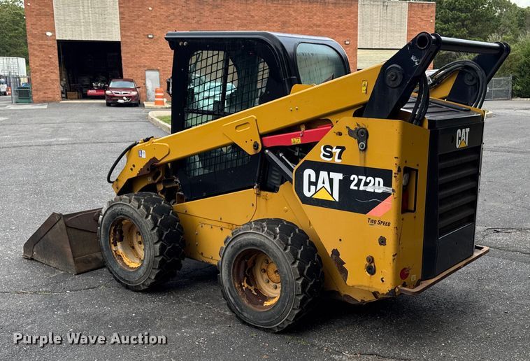 image for item EV4008 2015 Caterpillar 272D skid steer loader