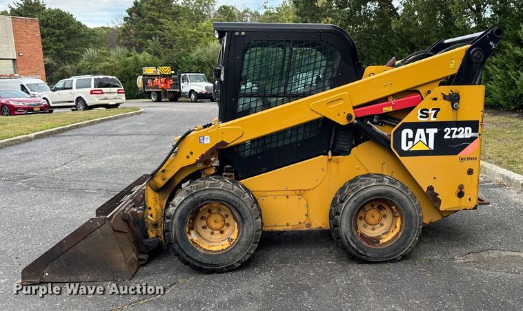 image for item EV4008 2015 Caterpillar 272D skid steer loader