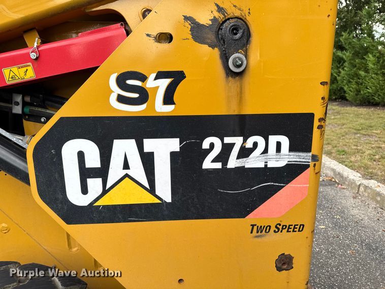 image for item EV4008 2015 Caterpillar 272D skid steer loader