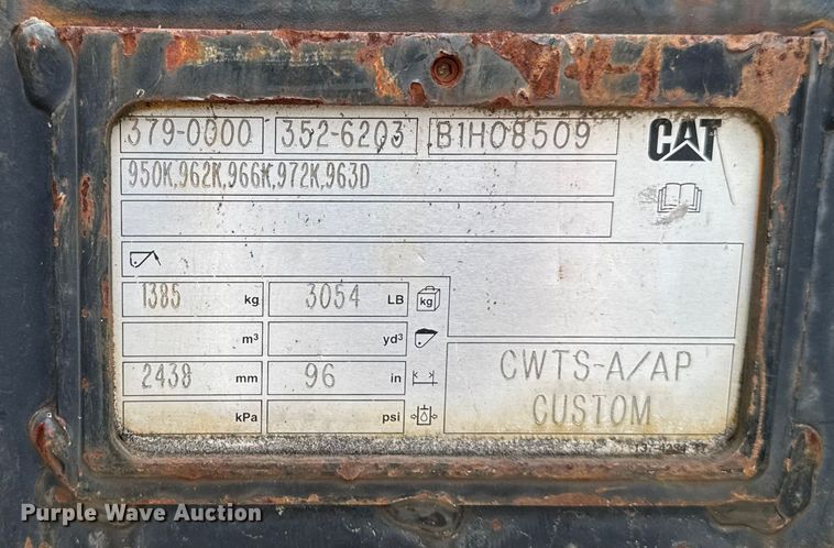 image for item EV4013 2018 Caterpillar 926M wheel loader