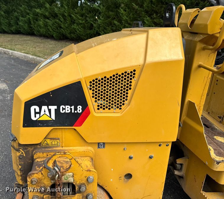 image for item EV4018 2019 Caterpillar CB1.8 double drum vibratory roller