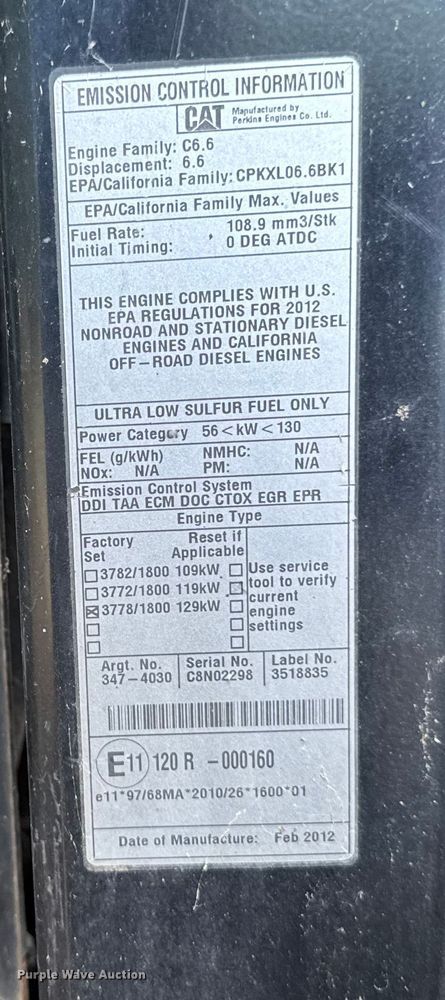 image for item EV4019 Caterpillar 930K wheel loader