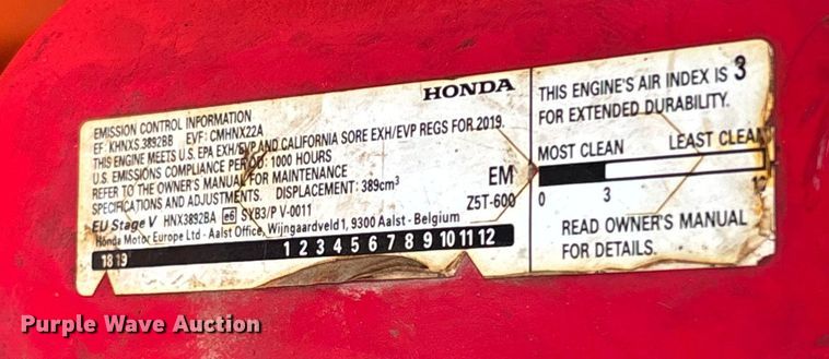 image for item EV4020 Zx4 Snowrator snow pusher