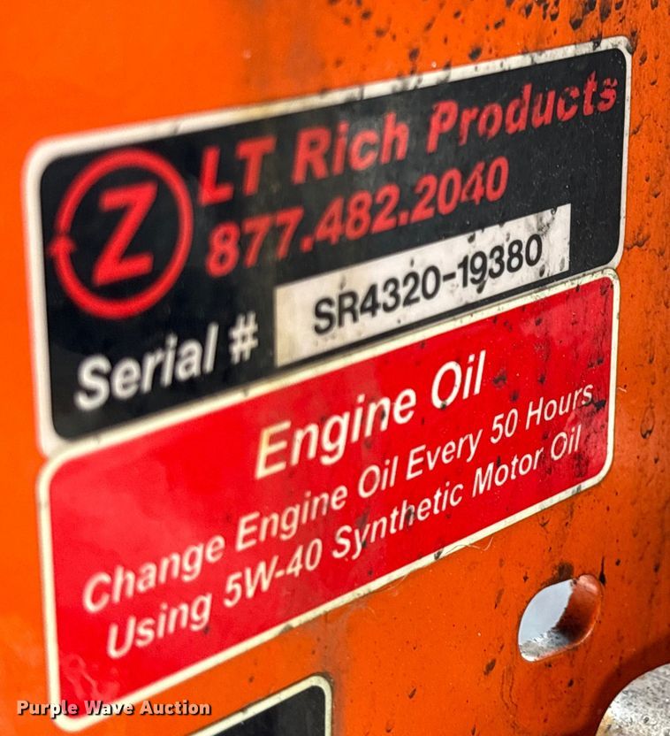 image for item EV4020 Zx4 Snowrator snow pusher