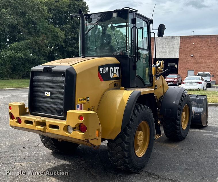 CARGADOR FRONTAL 2016 CATERPILLAR 918M