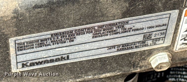 image for item EV4035 Exmark VSC730GKA48400 ZTR lawn mower