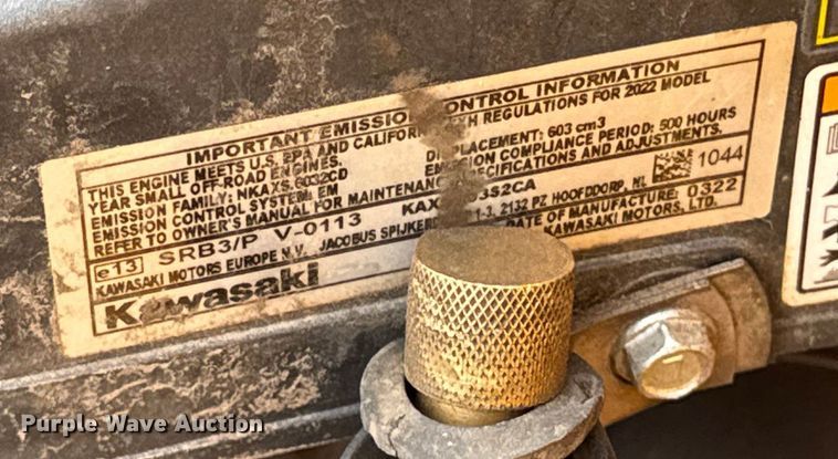 image for item EV4036 Wright WSTX52FX691E ZTR lawn mower