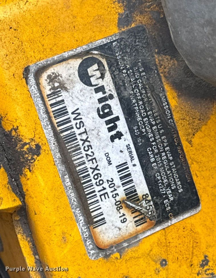 image for item EV4036 Wright WSTX52FX691E ZTR lawn mower