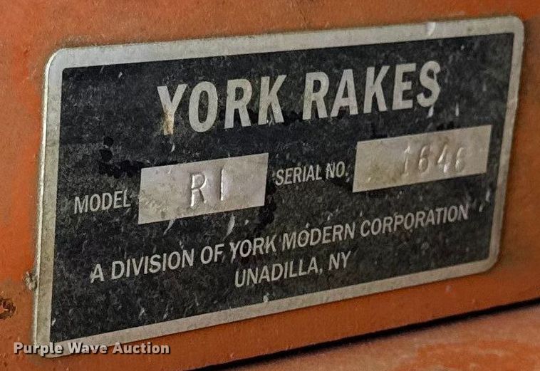 image for item EV4043 York R1 skid steer rake