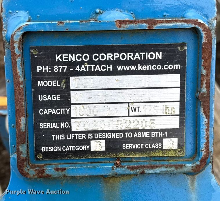 image for item EV4053 (2) excavator clamps