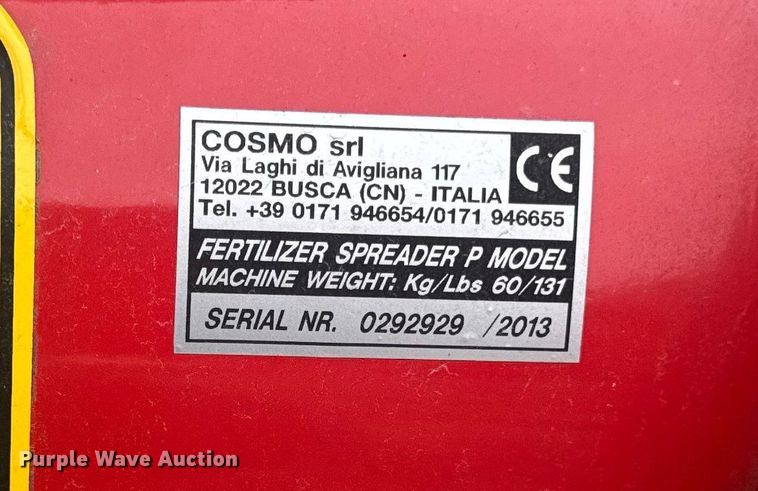 image for item EV4059 2013 Cosmo spreader