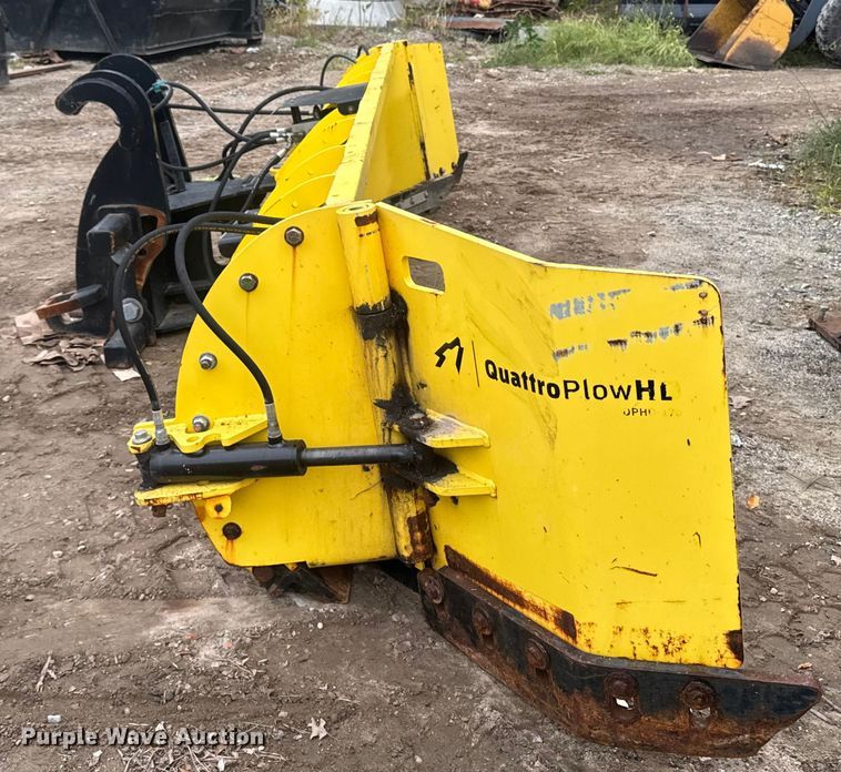 image for item EV4061 Snow wolf Quatro Plow HD QPHD-170 wheel loader snow pusher