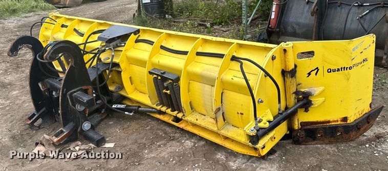 image for item EV4061 Snow wolf Quatro Plow HD QPHD-170 wheel loader snow pusher