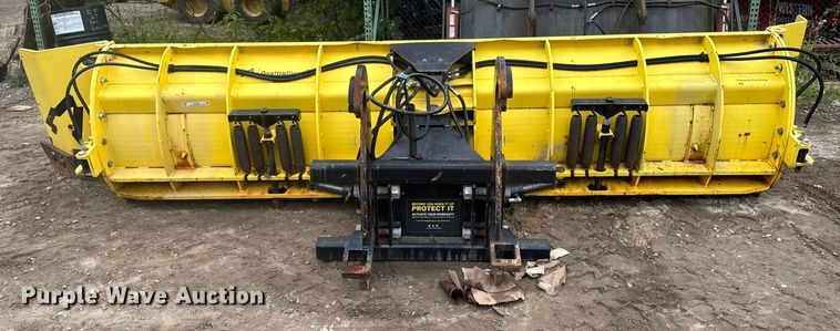 image for item EV4061 Snow wolf Quatro Plow HD QPHD-170 wheel loader snow pusher