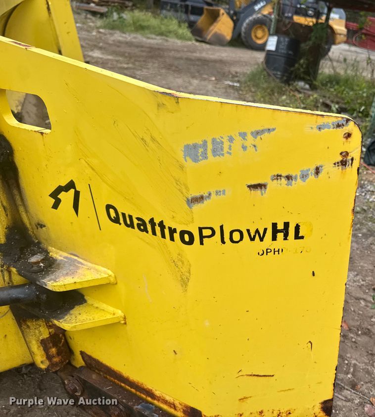 image for item EV4061 Snow wolf Quatro Plow HD QPHD-170 wheel loader snow pusher