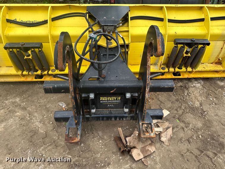 image for item EV4061 Snow wolf Quatro Plow HD QPHD-170 wheel loader snow pusher