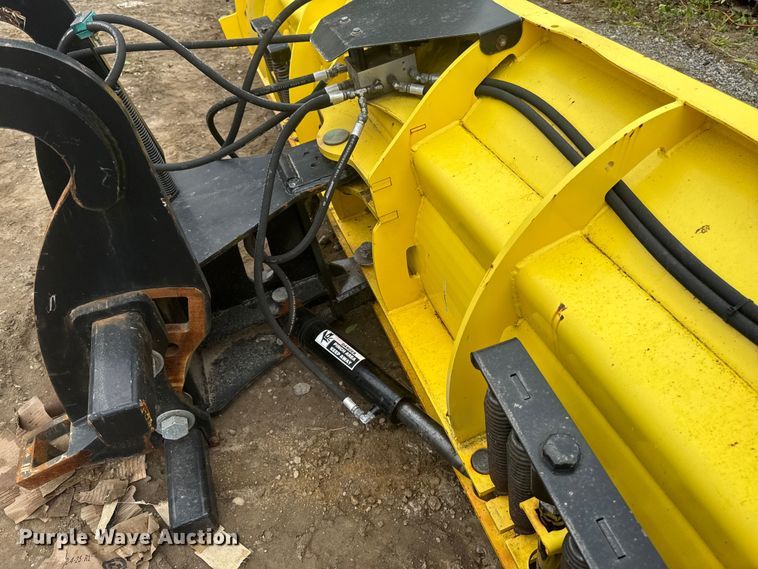 image for item EV4061 Snow wolf Quatro Plow HD QPHD-170 wheel loader snow pusher