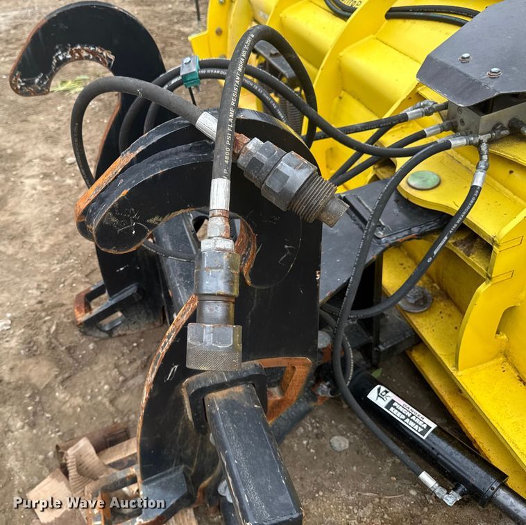 image for item EV4061 Snow wolf Quatro Plow HD QPHD-170 wheel loader snow pusher