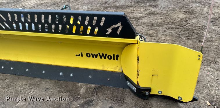 image for item EV4063 Snow wolf Quattro plow XT QPXT-126 skid steer snow pusher