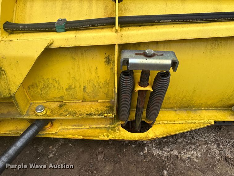 image for item EV4063 Snow wolf Quattro plow XT QPXT-126 skid steer snow pusher