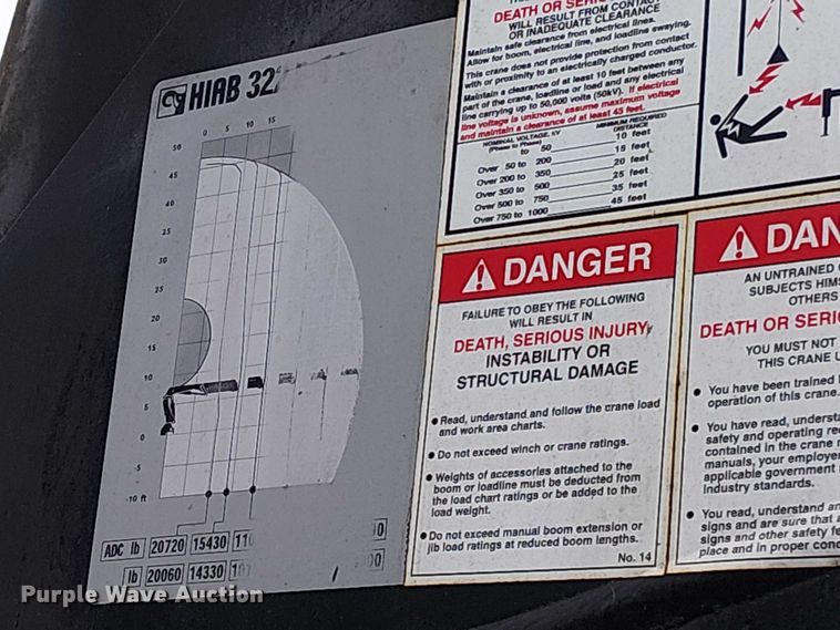 image for item EV4064 2012 Peterbilt 365 crane truck